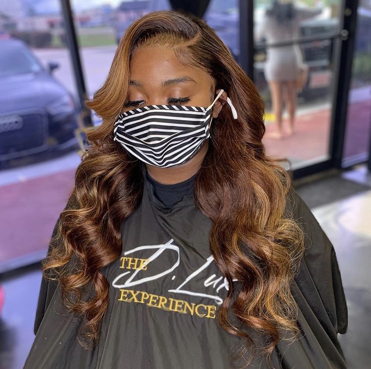_dbreezyy's tweet image. Wig install and custom color 💪🏾 Book your next appointment at thedluxexperience.com 💕