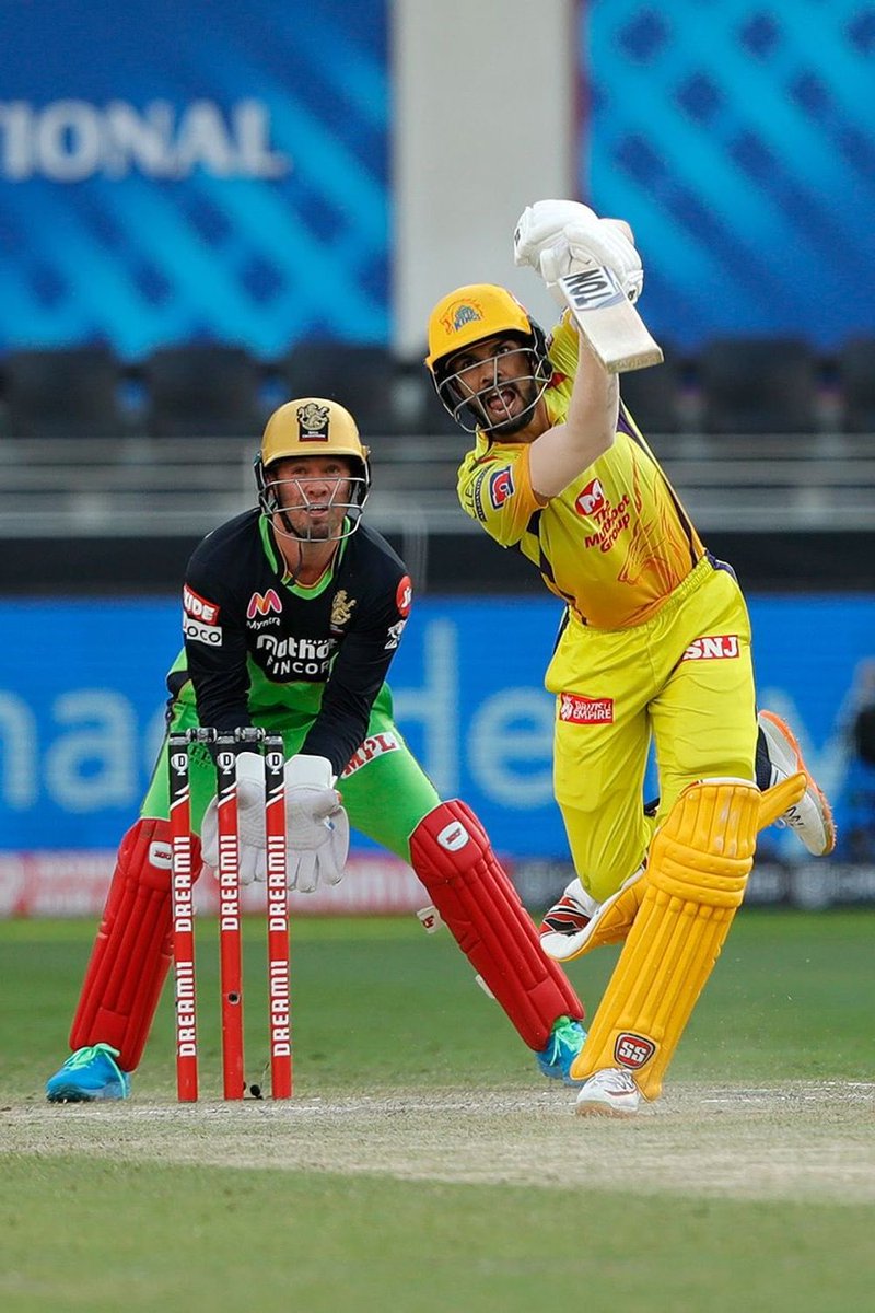 Match 44: Ruturaj Gaikwad (65* off 51) hit his maiden IPL fifty as CSK beat RCB by 8 wickets. Sam Curran picked 3 wickets & Deepak Chahar took 2 as CSK restricted RCB to 145. Virat Kohli hit 50. Santner impressed in his first match of the season