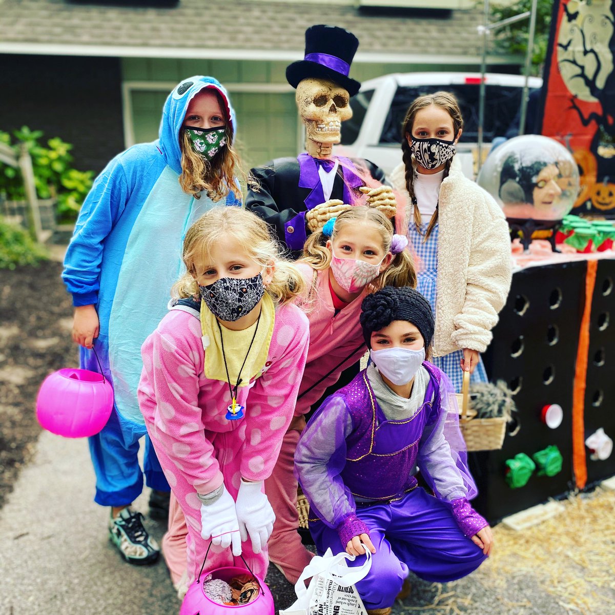 Masked up  trunk-or-treat for the win!! #brookwoodstrong
