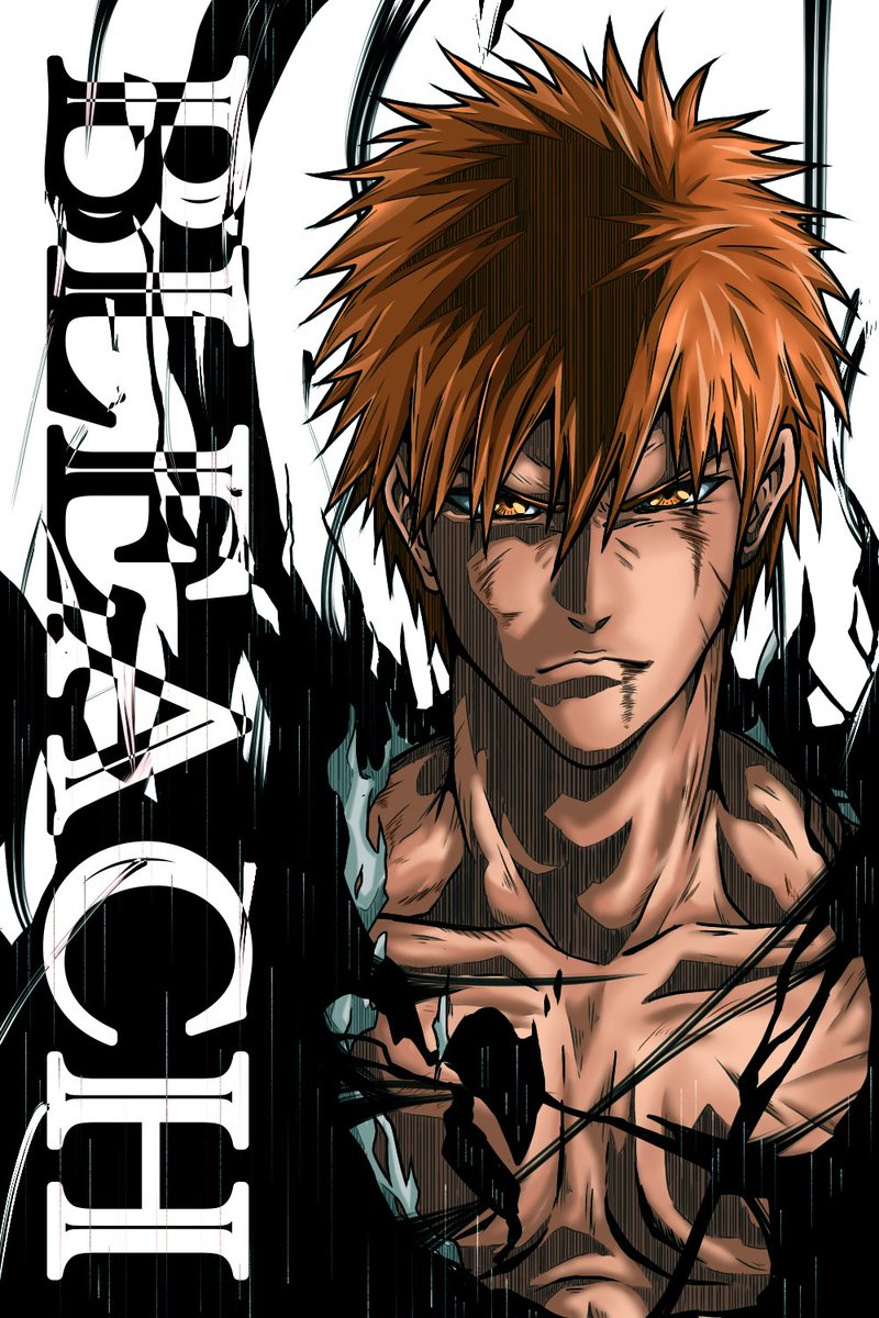 いくてぃ A Twitter Bleach から 黒崎一護 アンケートとったからには全部描きましょう 見てってね Bleach 一護 千年血戦篇 絵描きさんと繫がりたい イラスト好きな人と繋がりたい 創拡