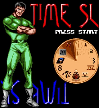 Game #3 was Timeslip (SNES) in 1993 - still at SCi Games - where I was the primary artist. I was in way over my head, but loved the challenge. I worked with  @RealSteveSnake, who is an extremely talented programmer.I created the player animations, backgrounds, menus, etc.