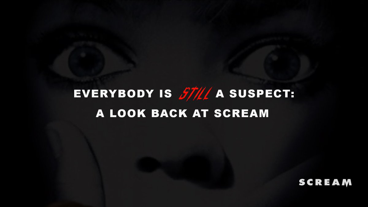 PaulsMovieTrip's tweet photo. After watching #Scream tonight for #DrewsMovieNite, head over to my website and check out my Scream retrospective “Everybody is Still a Suspect: A Look Back Scream” I break down all four films. @ScreamMovies @DrewBarrymore @DrewBarrymoreTV @ConnorWeil https://t.co/gnh7nogCwt https://t.co/6rFbDQxDfT