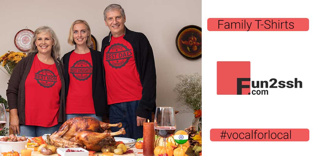 fun2sshapparels's tweet image. World's Best Family !!!
.
Shop Now@ fun2ssh.com
.
.
.
#Fun2sshoriginal #graphictees #printedtshirt #MadeInIndia #VocalForLocal #familyfun #familytime #FamilyFunTime #mother #father #Daughter