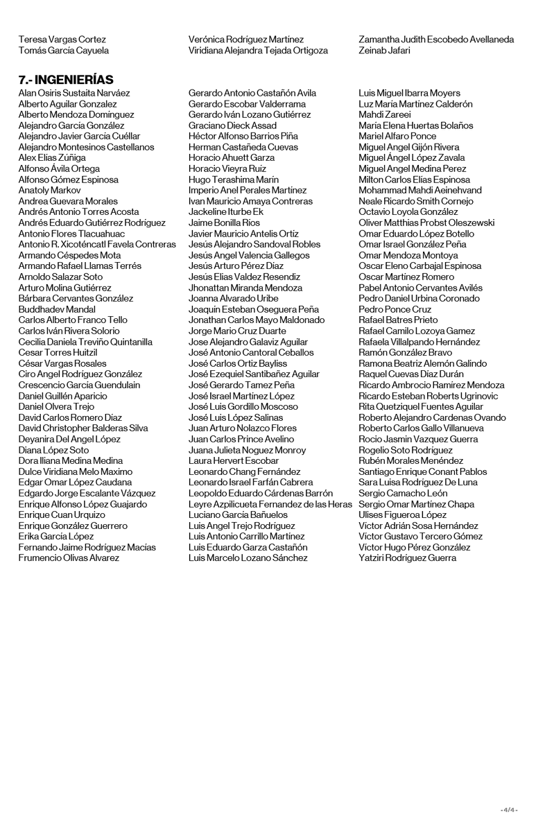 Mensaje de las y los profesores investigadores del Tecnológico de Monterrey pertenecientes al Sistema Nacional de Investigadores (#SNI)
