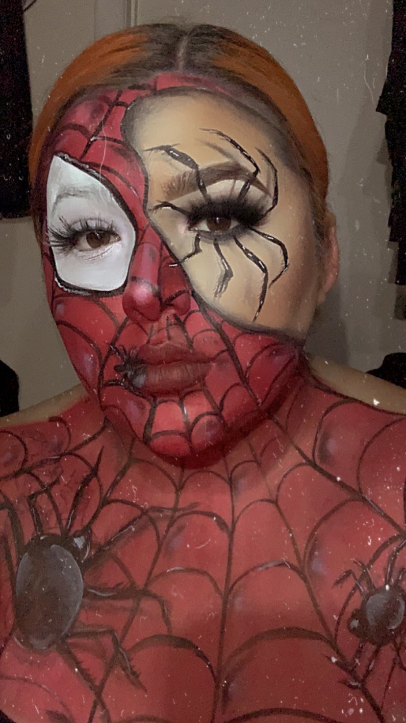 Spider man sale makeup