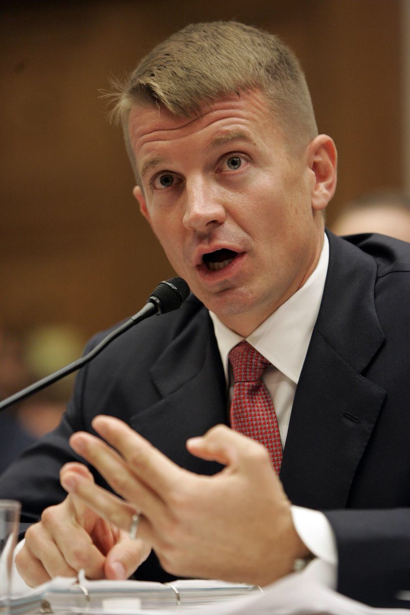 “Kenneth” from HAYWIRE as Erik Prince(You can’t convince me Soderbergh wasn’t thinking this with that haircut)