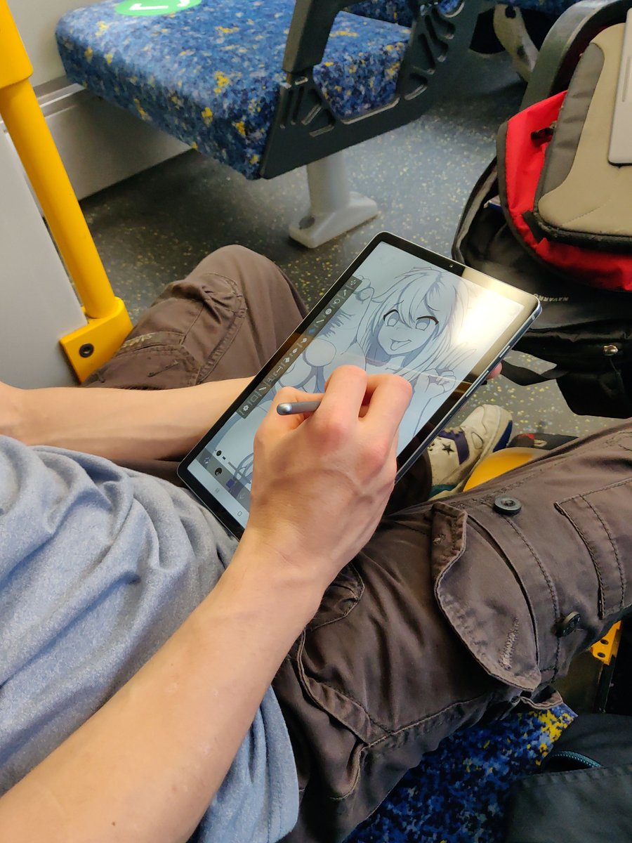 AdFaxy's tweet photo. There's a weirdo next to me on the train drawing porn

Smh https://t.co/HzvbZ29p7K