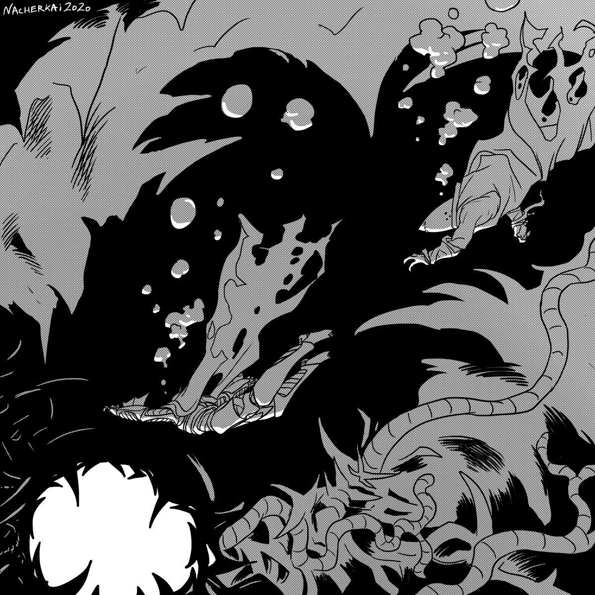 Nacherkai's tweet photo. 28/31
#Inktober #Inktober2020 #Float https://t.co/4sHNBTcIOy