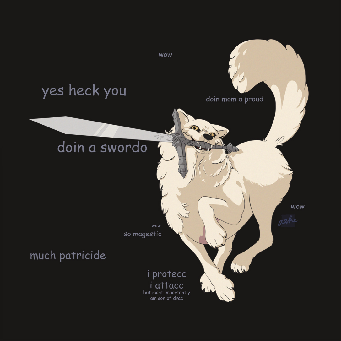 asheissketchy's tweet photo. OH HECK! The Awoocard acrylic charm early access sale drops tomorrow (by invitation only)! Only 50 are in production, and will be shipping in November. To celebrate, I am giving away ONE of these good boys to a lucky winner. To enter, simply follow &amp; RT! ⚔️🐺✨ https://t.co/lgUTlZYwA2