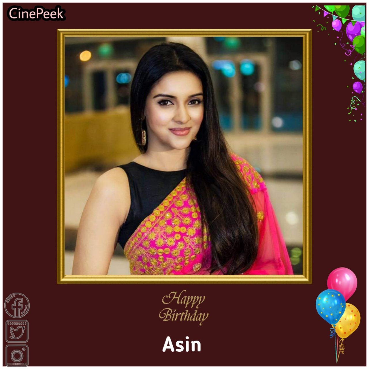  Team Wishing a Happy Birthday To Actress       