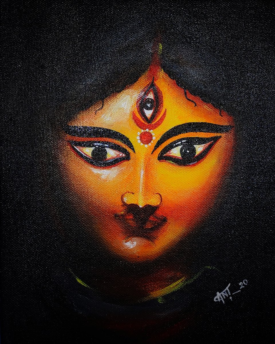 Greyant4's tweet photo. Acrylic on canvas...

Follow me on YouTube..
https://t.co/y529r1p0Qj

#madurga #mahaastami #devidurga #madurgapainting #acryluconcanvas #acrylicpaint #wallart #easyacrylicpainting #Drawwithavijit #paintingoftheday #devudurgadrawing #drawing #durgaart #durgapuja2020 #acrylicart https://t.co/1zxuPF45g5