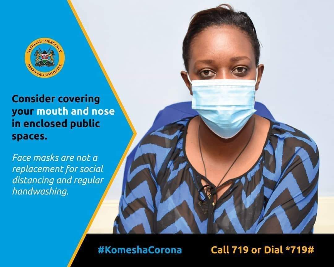 GreenArmyKenya's tweet photo. 🗣️Rise &amp; #AngamizaCorona 💪

With a new week ahead of us, remember that whenever you are in public, you can #StayAlert thru' #PhysicalDistance #WearAMask #handwashing

Share 👇how you're keeping #safe 

@Amref_Kenya @EUinKenya
#EUCovid19ResponseKE
#AngamizaCoronaMachakos
#COVID19 https://t.co/VlK8zzry0j