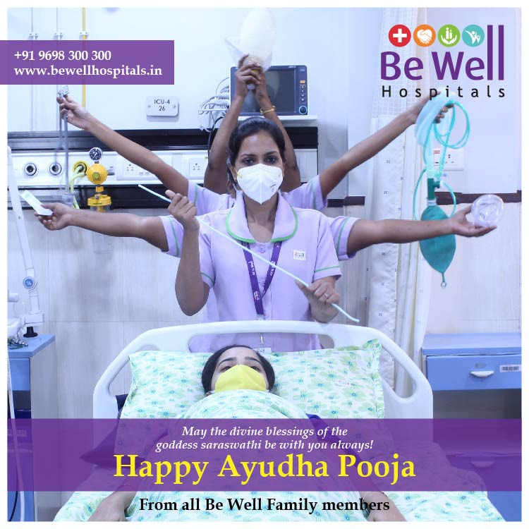 BeWellHospitals's tweet photo. Resuscitation saves lives 

Happy Ayudha Pooja 2020

#durgapooja2020 #dussera  #HappyDurgaPuja #bewellhospitals #24hoursemergency  #Chennai #NonCovidHospital #noncovid #staysafe #staysafe #staypositive #stayhealthy https://t.co/Y49ZmxXxru