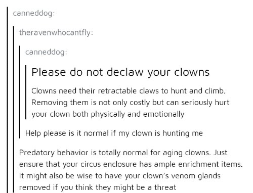 1007. clowns