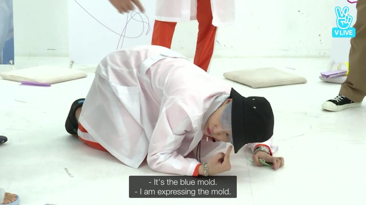 18. Yoongi is called blue mould by the members. And " Blue mold" Is a part of the lyrics .