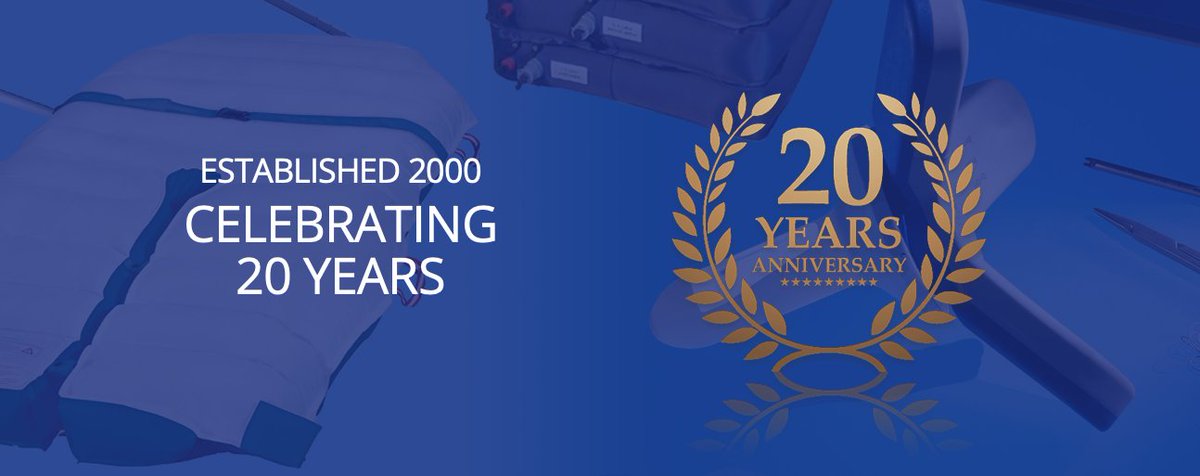 cjmedicaluk's tweet photo. On the 17th of October CJ Medical reached 20 Years In Business - Thank You to all our customers, staff members and suppliers for your continued and valued support https://t.co/PhFbUGYZjo