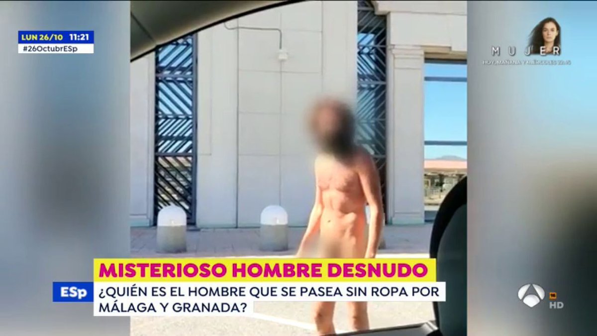 Espejo Público on X: El misterioso hombre desnudo que se pasea por Málaga  y Granada y cuya imagen se ha vuelto viral ▷ t.coThAsQb9FAj  t.cocYQWGMeaxK  X