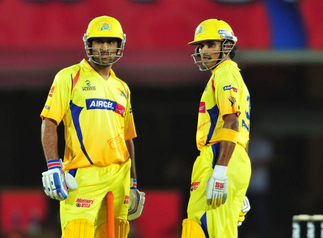 Crazyboy_Siva's tweet photo. Found two old CSK players now...

Others may found after #IPL2021 auction.. 😋

#AlbieMorkel - #SCurran #Badrinath - #Ruturaj 
#CSK  #டீம்CSK #IPL2020 https://t.co/yLKgsvKY8u
