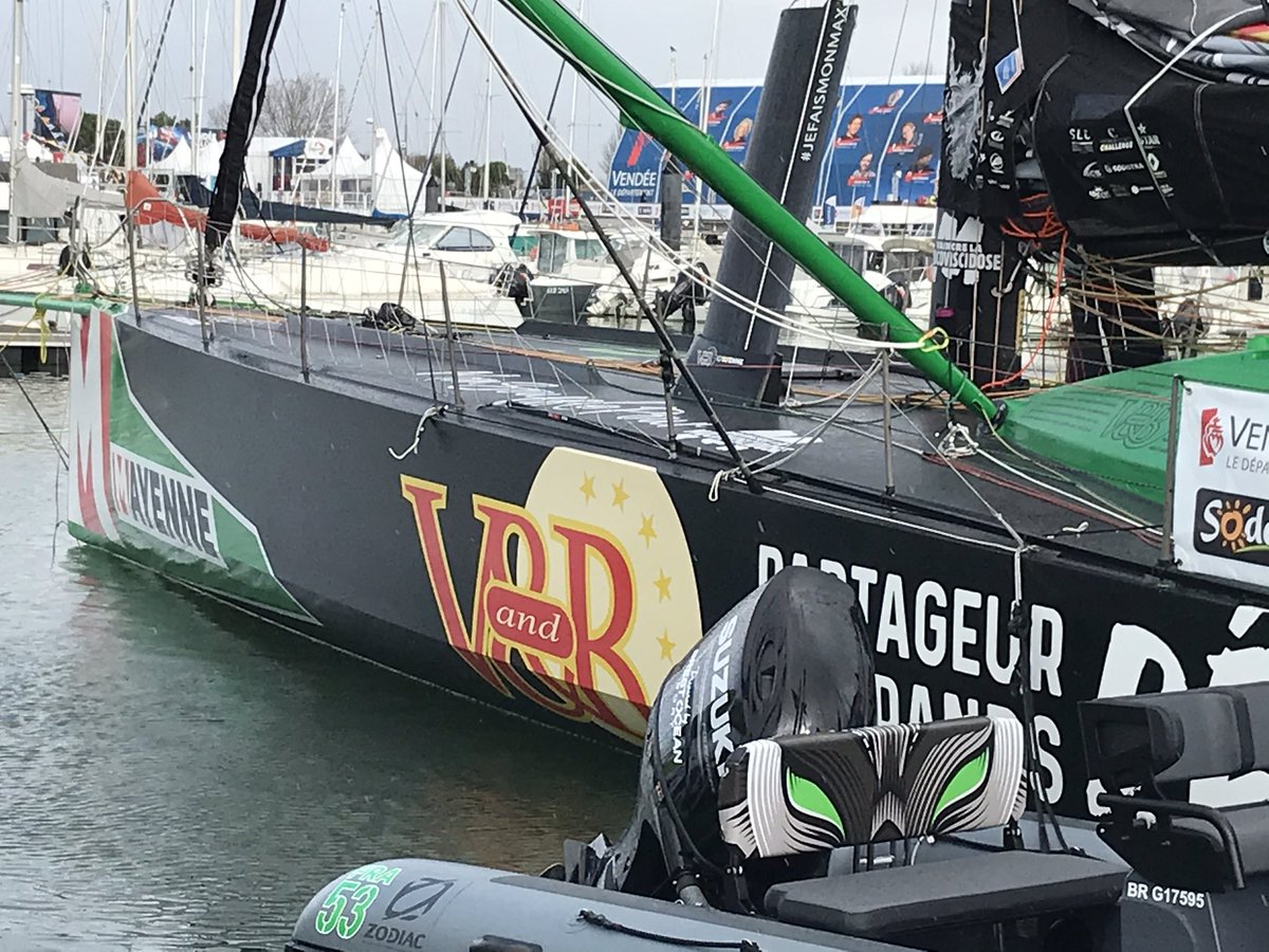 UNSS53's tweet image. Formation #JOreporter les jeunes mayennais en immersion dans le Vendée Globe #VG2020