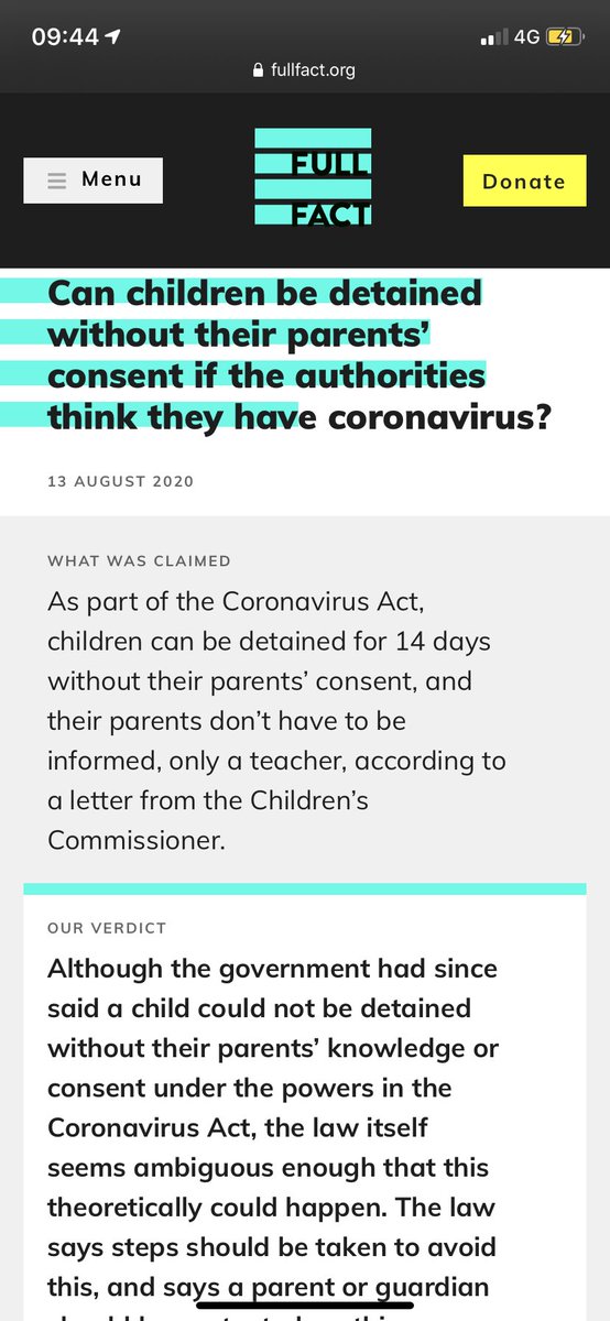 Right so the coronavirus act 2020 literally gives the government the right to detain people and even children if someone tests positive in a household. They’re also removing child protection laws. Why on earth is this happening?