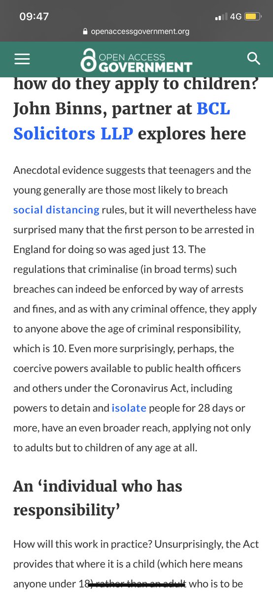 Right so the coronavirus act 2020 literally gives the government the right to detain people and even children if someone tests positive in a household. They’re also removing child protection laws. Why on earth is this happening?