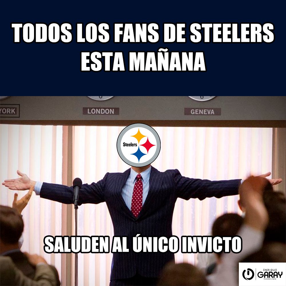 quiquegaray's tweet photo. 👀 Amigos, confirmen si todos los aficionados de Steelers se despertaron así... 🙄

Ahorita andan en las nubes. 🔥🏈

#HereWeGo #NFL #Meme https://t.co/QcInwGSZvz