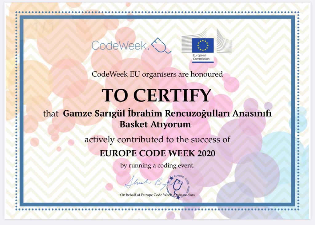 Rencuzoglu's tweet image. 10-25 Ekim Avrupa Kod Haftası. Oyunlarımızı da kodlayarak oynadık🥰🥳📚 #CodeWeek2020 #code #coding
@MersinMEM
@AkdenizilceMem @AdemSimsek33
@HuzurkentM @HLatifehanimio
@Yenitaskent33 @IlokulKayatepe @SehitRecep @oftatar @SaniBuca @yenimahalleio55 @GAMZE23575680