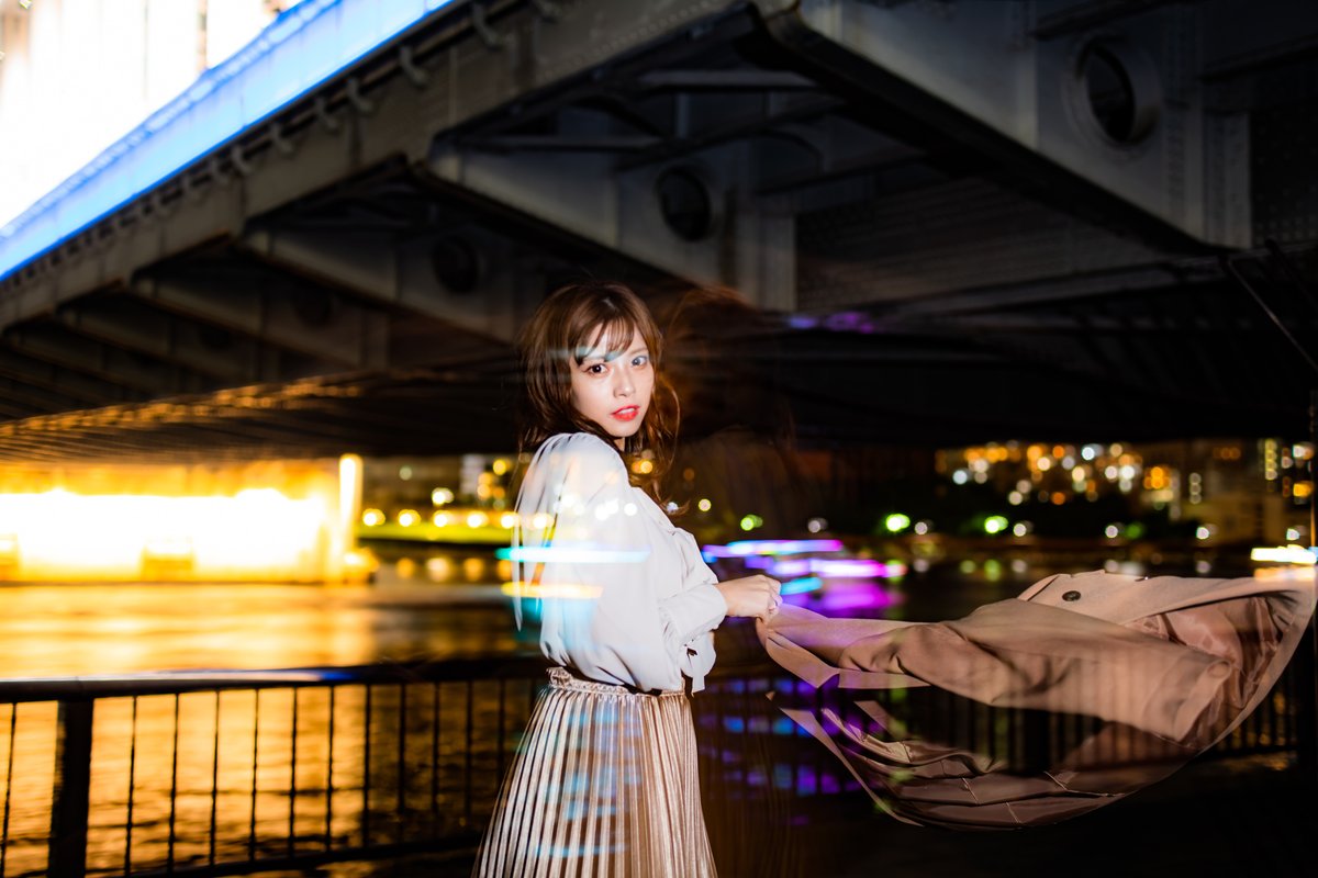 knock1965's tweet photo. #橘ひろな ~Three Movements~
#portrait
#photography
#illumination
#slow_shutter
#rear_curtain_shutter
@hirona523 https://t.co/EOJWpqEQ9w