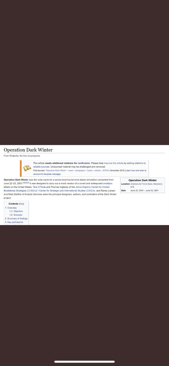 This is all very real and you can literally go and research this for yourself. Anyone got a logical answer other than I think our government wants a totalitarian regime. And they might just release a more lethal virus coinciding with their dark winter talk.