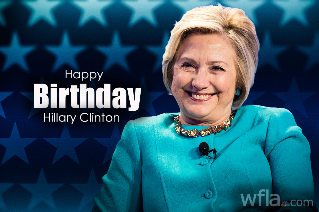 Happy 73rd Birthday to Hillary Clinton!  