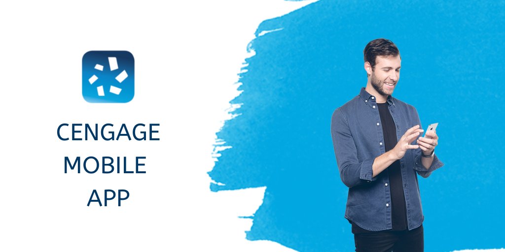 CengageEMEA's tweet photo. The Cengage mobile app gives students complete flexibility with their studies, enabling them to study, read and succeed whenever and wherever they like. Read more here > https://t.co/r5UPFZpycF

#educationtechnology #edchat #highereducation https://t.co/dA4HYykeIQ