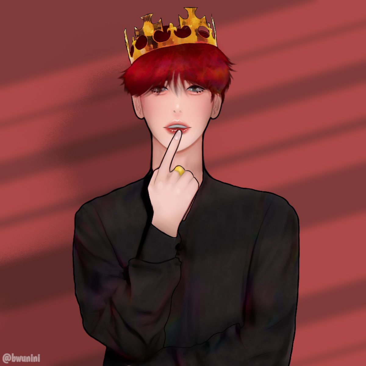 bwunini's tweet photo. ya girl used new brushes👁️
 #형준 #HYEONGJUN #크래비티 #CRAVITY #art #digitalart #fanart https://t.co/CBPyUNLjWG