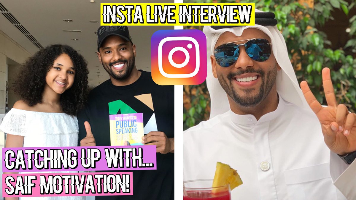 ❤️🎤Hey hey! Super excited to announce that interview with <a href="/Saif_motivation/">🔥Saif_Motivation🎤</a> is now out on Youtube and soon on <a href="/inspiring_show/">The Inspiring Vanessa Show</a> across all podcast platforms ➡️ youtu.be/NLth9_cP9p0 ⬅️ #MondayMotivation #pearlfm #host #inspiringvanessa #interview #follow #subscribe #retweet ❤️🎤