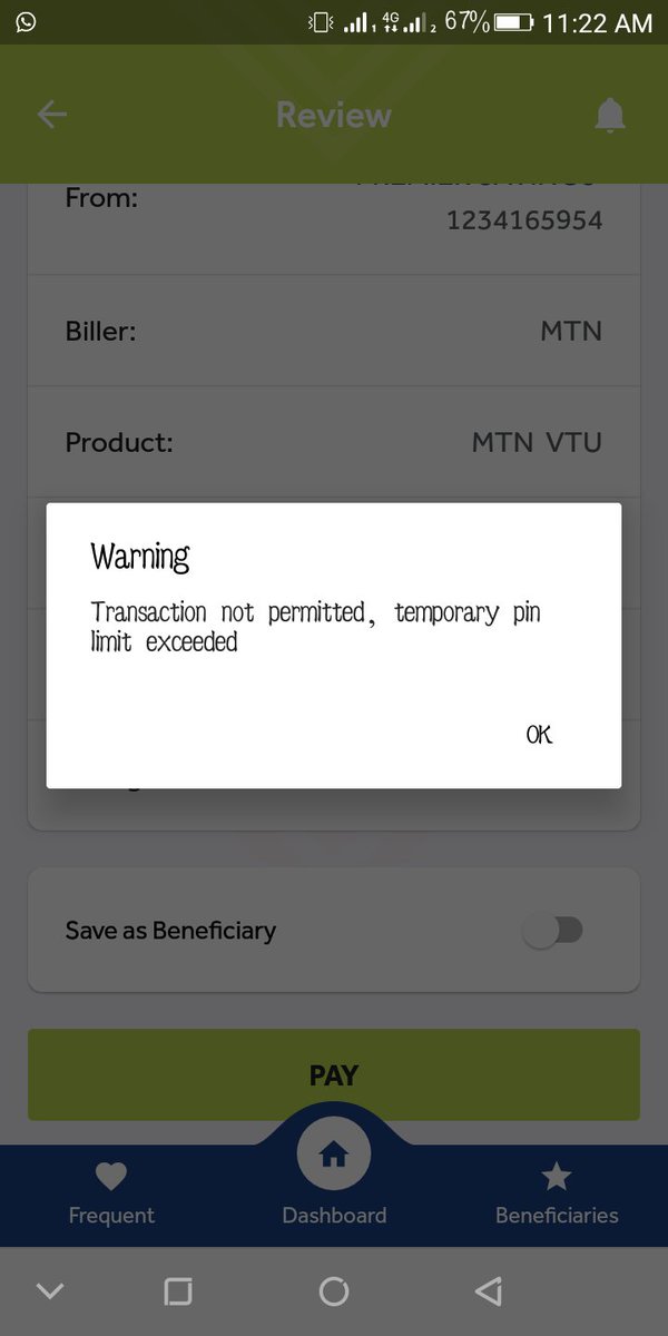 MOKUNKiNG's tweet photo. @accessbank_help please I still don't understand what's going on with my app...it's not permitting me to make any transaction.... https://t.co/khtf5VqAph