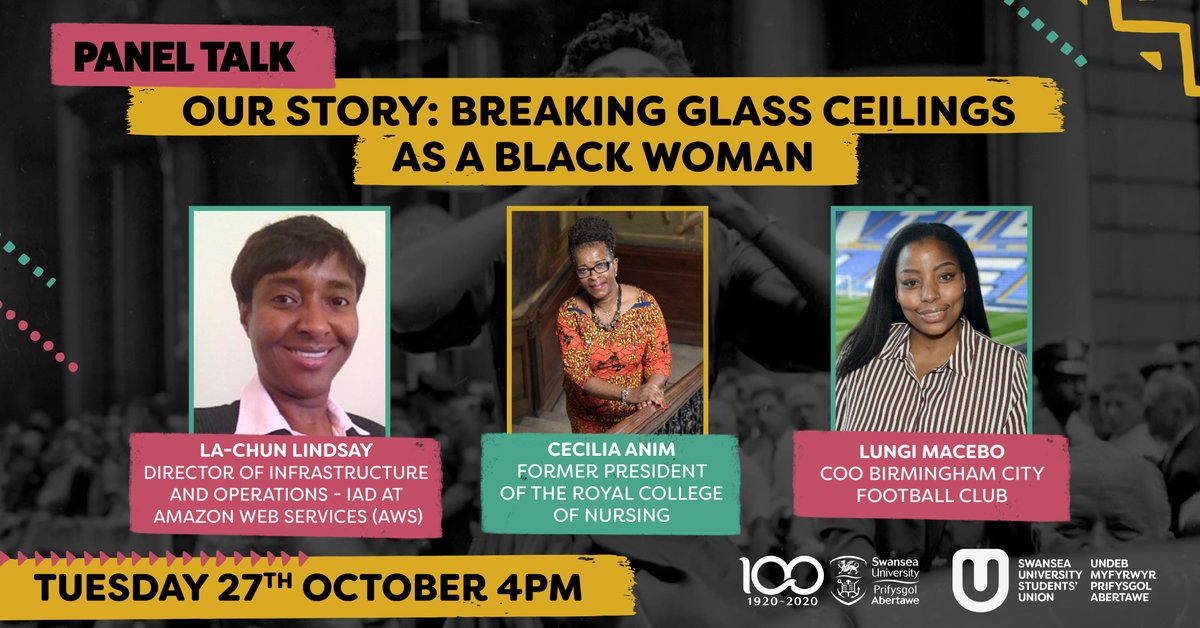 As we continue to mark #BlackHistoryMonth , join us for a panel discussion between trailblazers @lachun1, @cisanim and Lungi Macebo, COO of @BCFC, as they discuss their experiences of breaking glass ceilings.
📆 27 Oct
🕓 4pm
💻 https://t.co/HNXYs7QEz7 https://t.co/DC6Glc5xoK