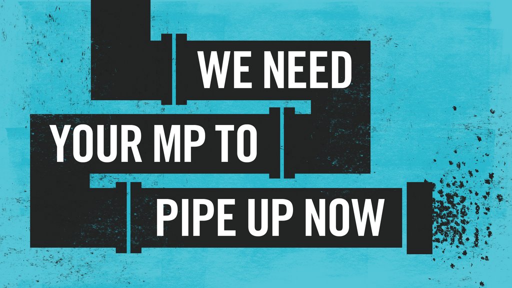 🛑ASK YOUR MP TO PIPE UP &amp; #ENDSEWAGEPOLLUTION🛑

The Sewage Bill will make sure water companies stop discharging sewage into England's rivers, lakes &amp; waterways. Ask your MP to join the movement to #endsewagepollution &amp; support the bill. EMAIL TODAY >>> buff.ly/35nPzhp