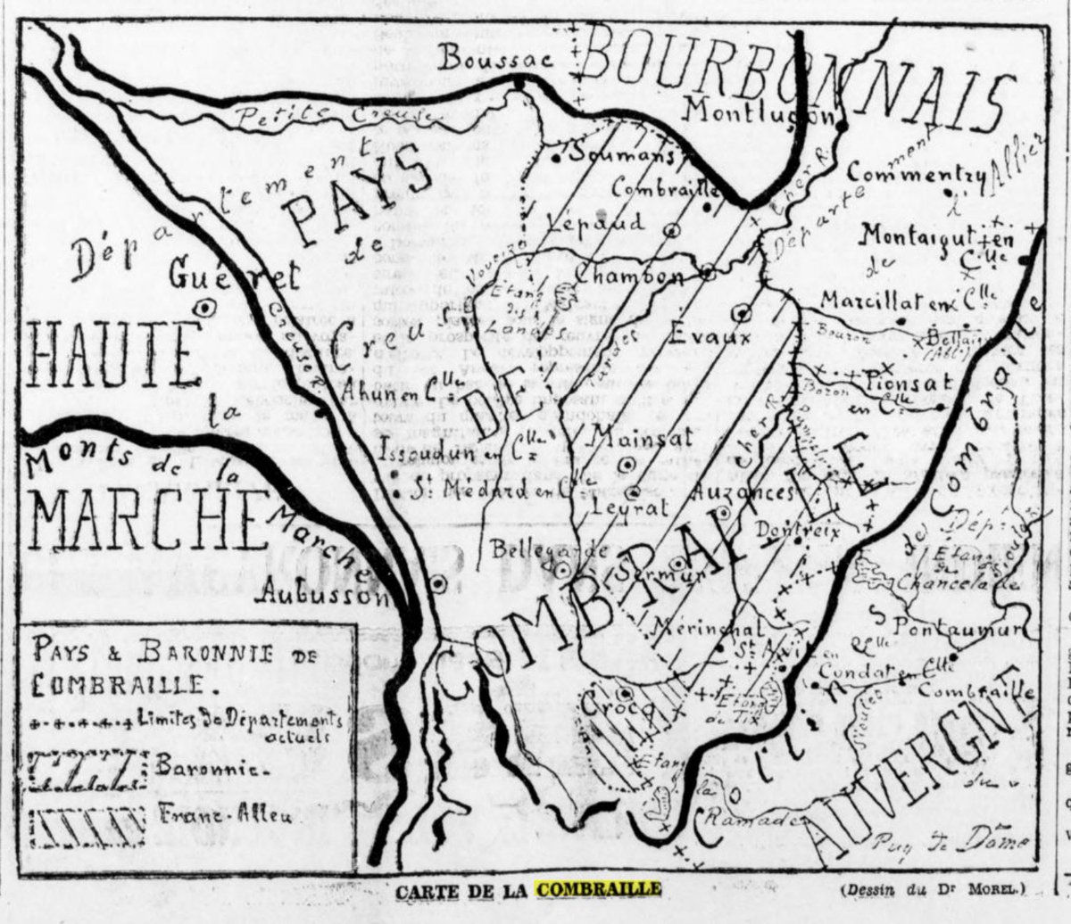 MaCombrailles's tweet photo. Tout savoir sur la #Combraille et le Franc-Alleu grâce à #RetroNews https://t.co/mMNmZY1xN6 via @RetroNewsFR #Auvergne #Bourbonnais https://t.co/b61zeZU7eQ