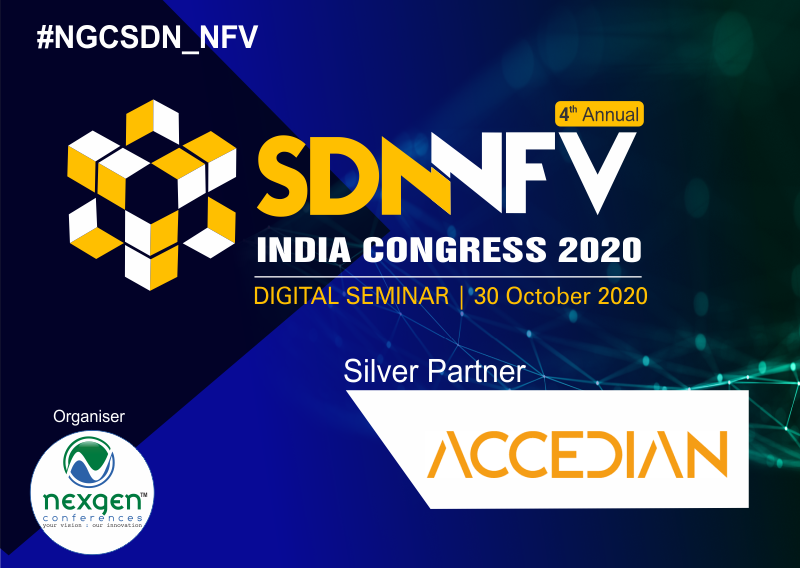 NexgenConferen1's tweet photo. #MeetOurPartner
Glad to announce @Accedian joins as #SilverPartner at #NGCSDN_NFV | Digital Seminar on Oct. 30th | 11:00 AM to 1:30 PM
Download Agenda: https://t.co/oT1Te8abiZ
Register Here: https://t.co/dPblWJvFH6
#SDN #NFV #NGC #SDNcontroller #softwaredefinednetwork #virtual https://t.co/iQgTNTSEBy