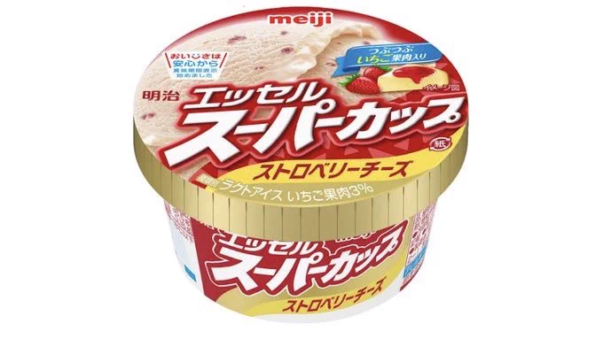 注目の再販売？11月2日より『明治 エッセルスーパーカップ ストロベリーチーズ』が登場！