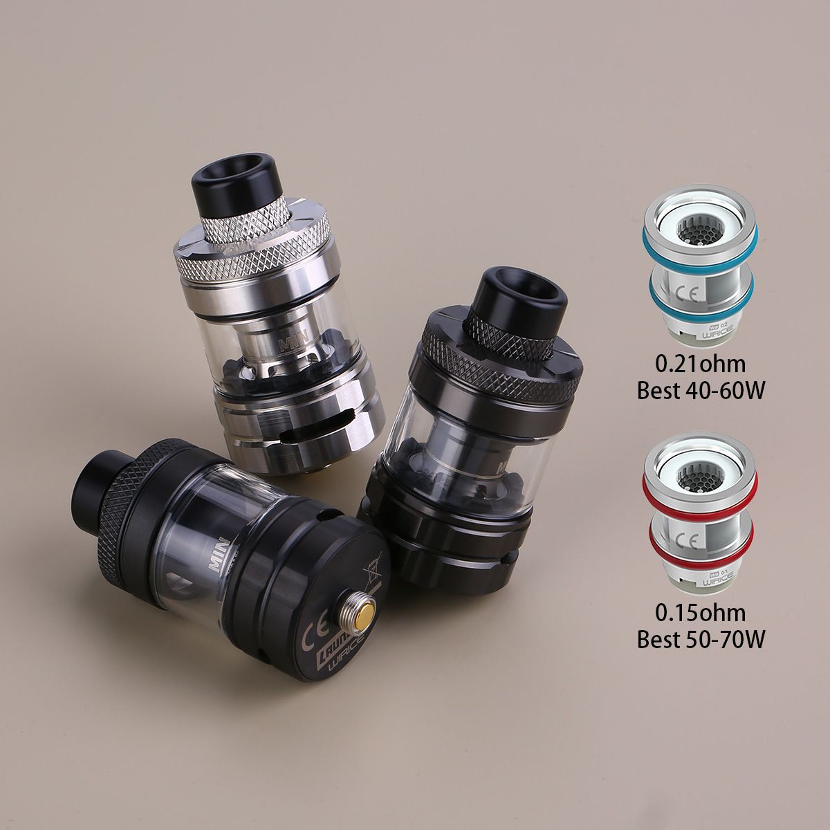 HeavenGiftsCom's tweet photo. Two coil options for Wirice Launcher Mesh Tank, launch and go😎😎
.
#heavengifts #Wirice #Launchertank #Launchermeshtank #WiriceLauncher #subohmtank #vape #vapenation
Warning: This product may contain nicotine. Users must be legal vaping age in your country. https://t.co/q3visLhtd0