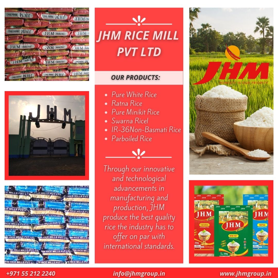 group_jhm's tweet photo. JHM has perfected the process to produce the finest quality rice, in par with international standards. 

For more information, visit us at: https://t.co/k0FkLraOEP 

#jhmgroup #jhminternational #honestyisourpriority #sustainability #ethics #coal #importexport #riceproduction https://t.co/HG0WCqKcJ3