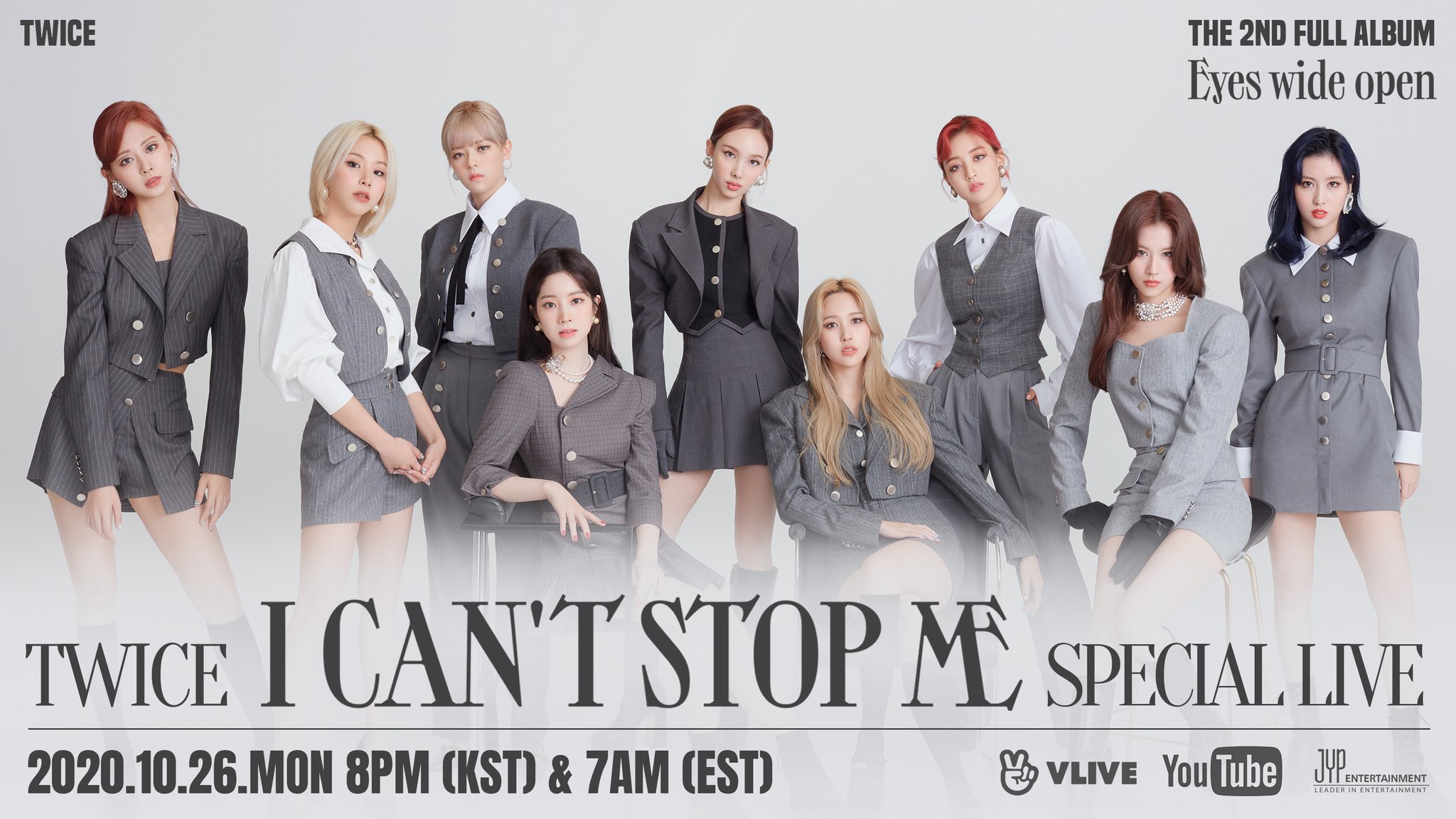 Banzai Bully Bekwaamheid TWICE op Twitter: "TWICE "I CAN'T STOP ME" - Comeback Special LIVE📺 10/26 MON 8PM (KST) & 7AM (EST) V LIVE https://t.co/FwrrBNWsCm YouTube https://t.co/0uWVdYWzf4 COMING SOON🤜🤛 #TWICE #트와이스 #Eyeswideopen #ICANTSTOPME https://t.co/TqRM8R4p2B" / Banzai Bully Bekwaamheid TWICE op Twitter: "TWICE "I CAN'T STOP ME" - Comeback Special LIVE📺 10/26 MON 8PM (KST) & 7AM (EST) V LIVE https://t.co/FwrrBNWsCm YouTube https://t.co/0uWVdYWzf4 COMING SOON🤜🤛 #TWICE #트와이스 #Eyeswideopen #ICANTSTOPME https://t.co/TqRM8R4p2B" /
