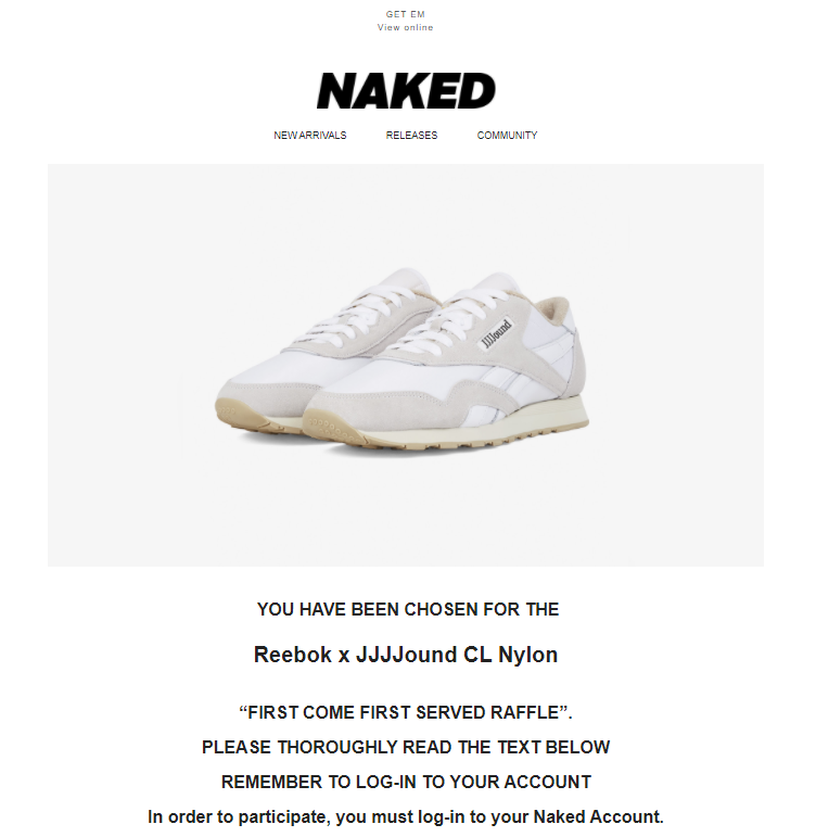 Pretty limited with wins it seems or bug from naked since they did open fcfs but S/O <a href="/HyperRaffleBot/">Hyper</a> <a href="/BlankSuccess/">BlankSuccess</a> and My rafflegmails discord.gg/d5KTDHR