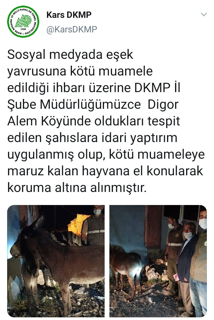 ÇİRKİN olayla ilgili hızlıca harekete geçen Kars <a href="/jandarma/">T.C. Jandarma Gn. K</a> ÇevreDoğa ve HayvanlarıKorumaTimi, <a href="/bolge13erzurum/">DKMP 13. Bölge Müdürlüğü</a> müdür yardımcısı Sn.Ahmet Çörtük, <a href="/KarsDKMP/">Kars DKMP</a> müdürü sn Resûl Gök  ve YUVA OLAN <a href="/haluklevent/">Haluk Levent ( Ahbap Ekibi )</a> 'e MİNNETTARIZ...

AnadoluFed

<a href="/valiturkeroksuz/">Dr. Türker Öksüz</a> <a href="/suleymansoylu/">Süleyman Soylu</a>
@IsmailUzmez42