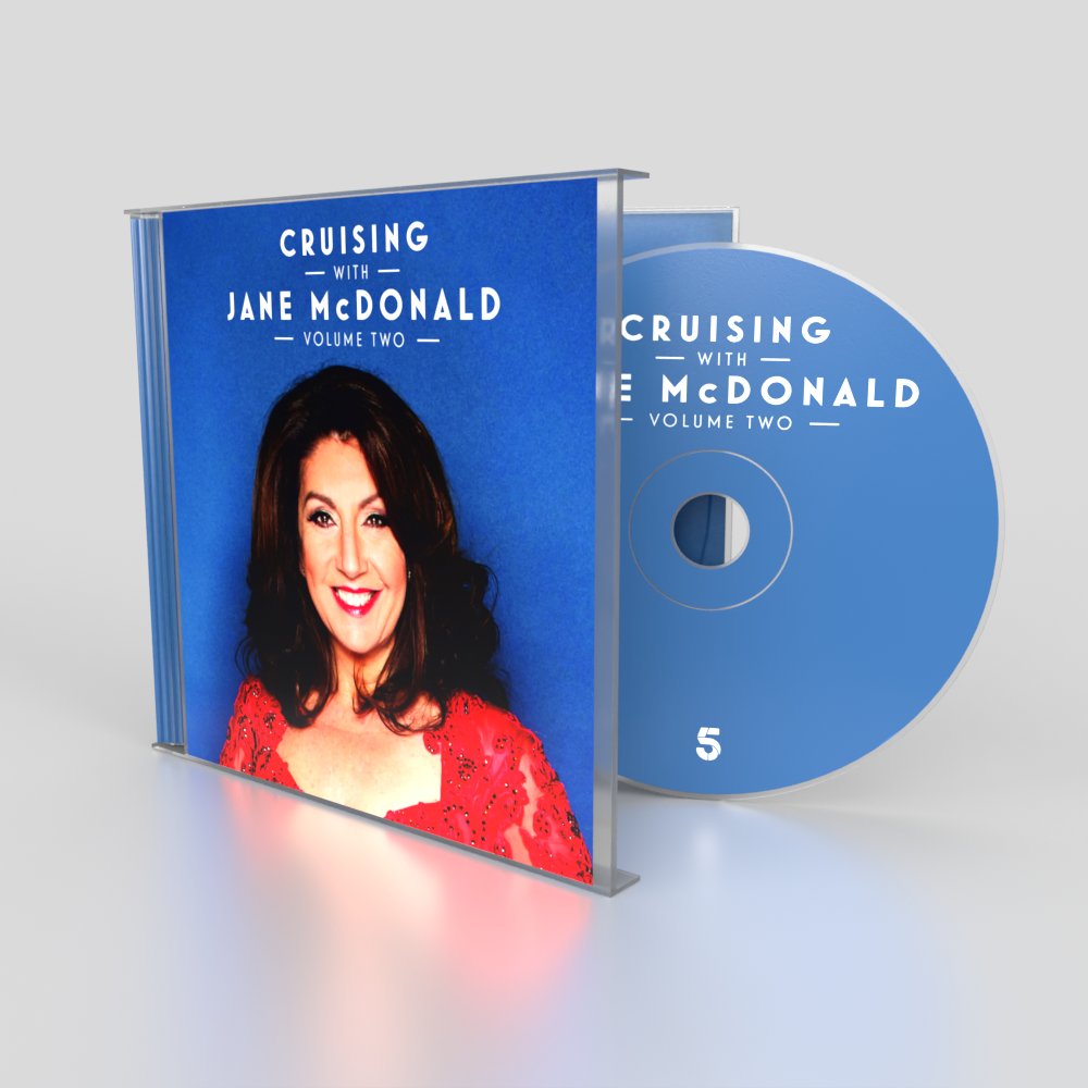 TheJaneMcDonald's tweet image. Cruising with Jane McDonald Vol.2 is out this week! My brand new compilation album is packed full of the well-loved songs which I perform on my travel show Cruising with Jane McDonald. You can pre-order your copy now ow.ly/cfUJ50BLjVn