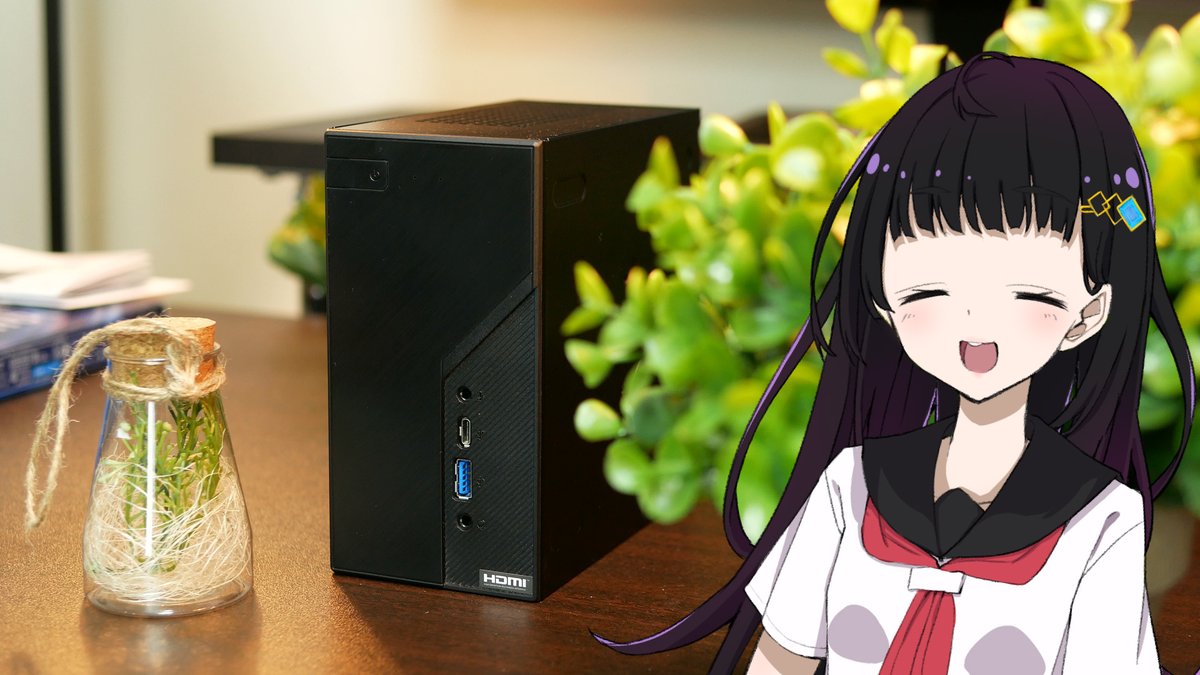 黒戸モノ 動画更新 今回は最近話題のasrock Deskmini X300の動画 Cpu8コア メモリ64gbでデータセンター向けssdを搭載する超ハイエンド構成だよ Cpuが8コアでメモリ64gbのdeskmini X300は好きですか Youtube T Co Bvknenya3p Niconico