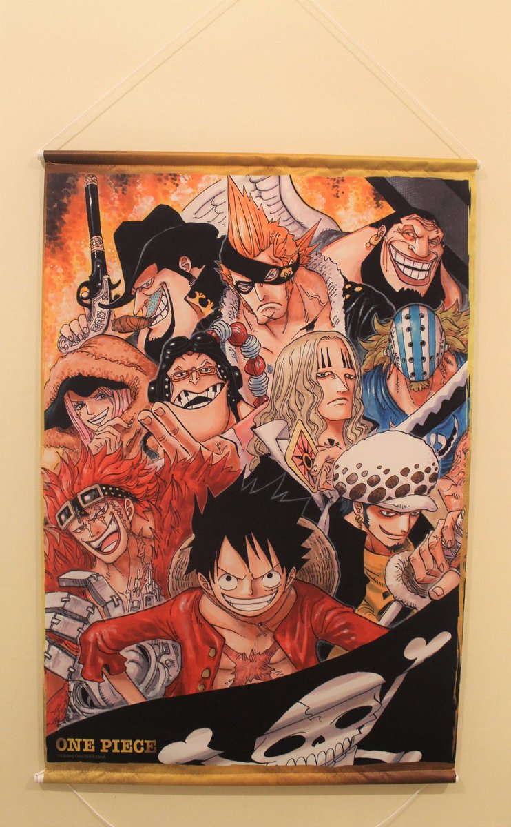 One Piece麦わらストア渋谷本店 Di Twitter おすすめ 原画商品 Bigタペストリー 最悪の世代 5 500円 税込 好評発売中 麦わらストア Onepiece