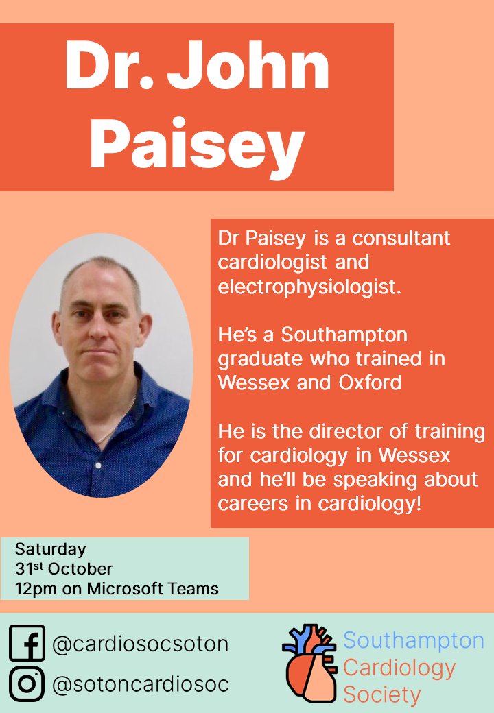 Southampton Cardiology Society tweet media