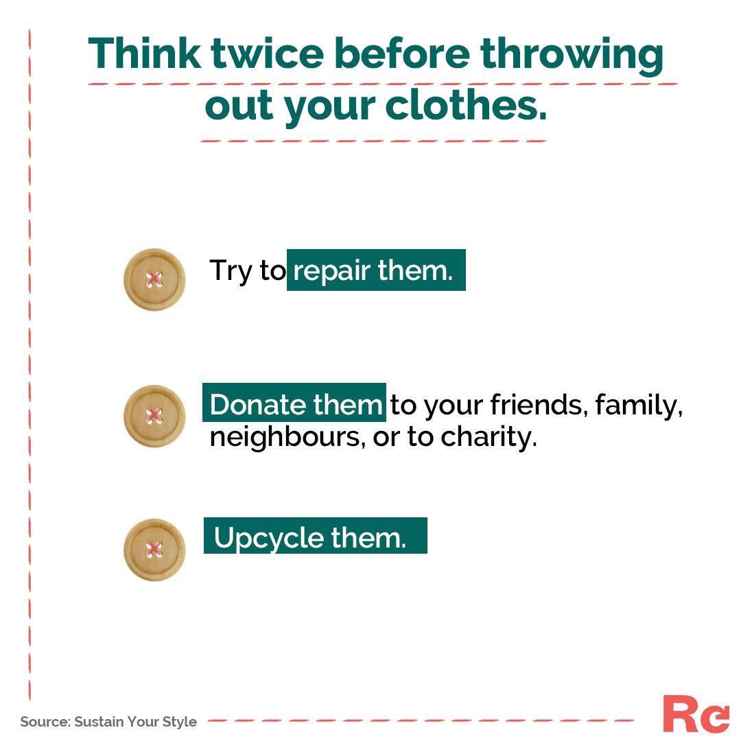 namitabhandare's tweet photo. Upcycle, recycle, cycle. Just don’t chuck. (Via ⁦@atti_cus⁩): https://t.co/ls1aPHW0RX