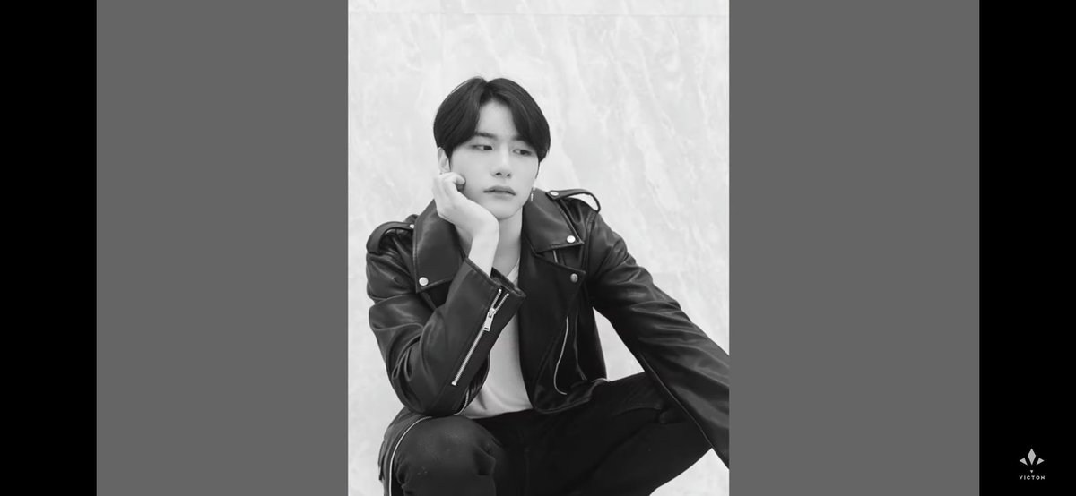 Seungsik bad boy concept(I kinda find him cute tho in that rider jacket)